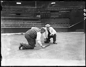 Marking Centre Court