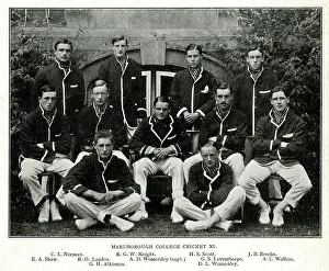 Eleven Prints: Marlborough College Cricket XI