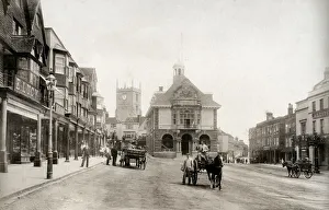 Marlborough High Street, Oxfordshire England