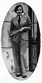 Marlene Dietrich, 1933 Marlene Dietrich, 1933
