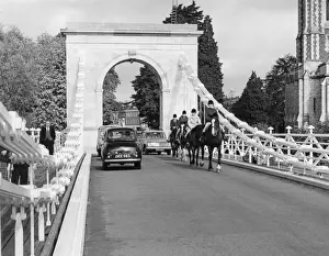 Tierney Prints: Marlow Suspension Bridge