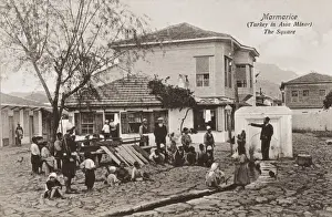 Drain Prints: Marmaris - Main Square