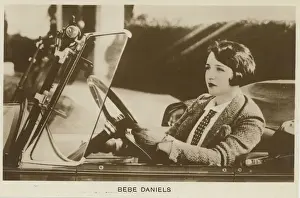 Marmon Roadster Vintage Car (with Bebe Daniels Actress)