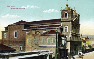 Images Dated 4th December 2019: Maronite Cathedral of Saint George, Beirut, Lebanon