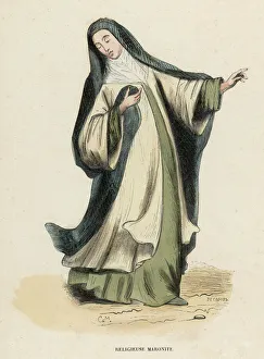 Images Dated 3rd October 2007: Maronite Nun