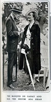 Aime Collection: Marquis de Ganay and the Begum Aga Khan