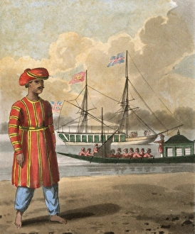 Marquis of Wellesleys Boatman, India Marquis of Wellesleys Boatman, India