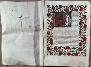 Tudor Prints: Marriage capitula. tions of Henry VIII and Catherine