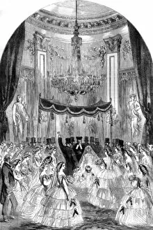 Bridegroom Gallery: Marriage ceremony of Rothschilds, 1857