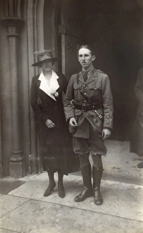 Irene Collection: Marriage of Cuthbert Grasemann and Irene Statham