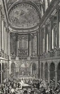 Therese Prints: Marriage of Dauphin / 1745