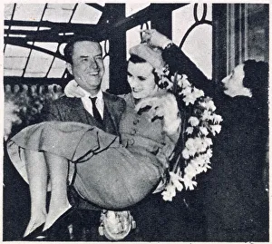 Whigham Prints: Marriage of Duke of Argyll to Mrs Charles Sweeny