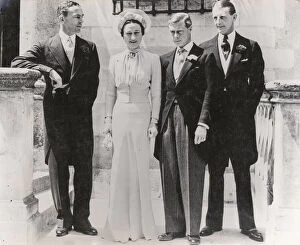 Abdication Collection: Marriage of Edward VIII, Duke of Windsor to Wallace Simpson