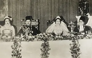 Marriage of Farouk I of Egypt & Farida