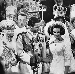 Basilica Prints: Marriage of King Constantine of the Hellenes & Princess Anne