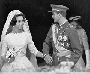Sophia Prints: Marriage of Princess Sophia of Greece / Don Juan Carlos of S