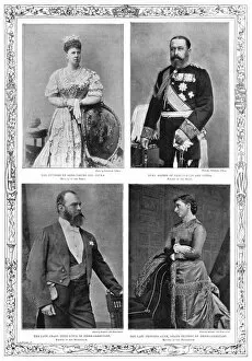 Images Dated 15th February 2011: Marriage of Princess Victoria Melita & Ernst Ludwig of Hesse