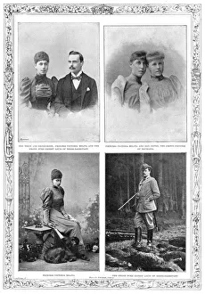 Images Dated 15th February 2011: Marriage of Princess Victoria Melita & Ernst Ludwig of Hesse