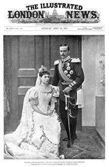Coburg Collection: Marriage of Princess Victoria Melita & Ernst Ludwig of Hesse