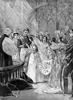 Royal Wedding Queen Victoria Gallery: Marriage of Queen Victoria and Prince Albert