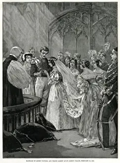 Marrying Prints: Marriage of Victoria and Albert