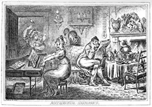 Gillray Prints: Married life by Gillray