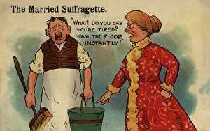 Married Suffragette Wash Floor