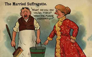 Bliss Prints: Married Suffragette Wash Floor
