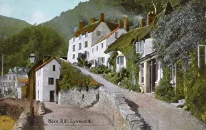 Mars Prints: Mars Hill, Lynmouth, Devon, England
