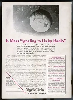 Is Mars Signalling ?