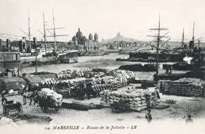 Sacks Prints: Marseille, France - Bassin de la Joliette