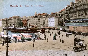 Quai Prints: Marseille, France - Quai du Port-Vieux