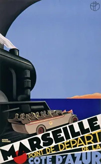 Mediterranean Collection: Marseille poster