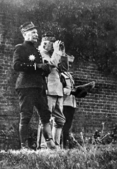 Foch Prints: Marshal Foch on the Western Front near Arras, France