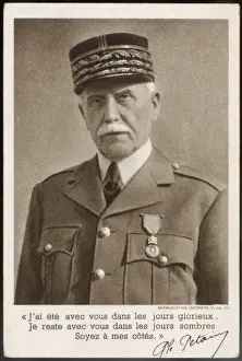 Marshal Petain / Postcard