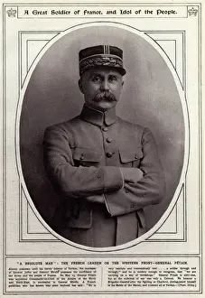 Petain Prints: Marshal Philippe Petain in 1917