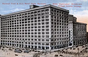 Retail Prints: Marshall Field & Co, department store, Chicago, USA