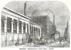Marshalls Prints: Marshalls Flax Mill, Leeds