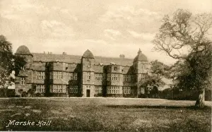Marske Prints: Marske Hall, Redcar, Yorkshire