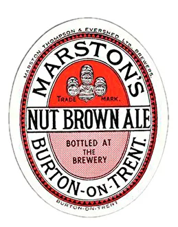 Marstons Prints: Marston's Nut Brown Ale
