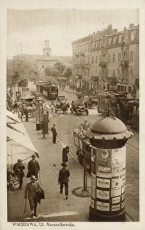 Images Dated 15th December 2020: Marszalkowska Street, Warsaw, Poland