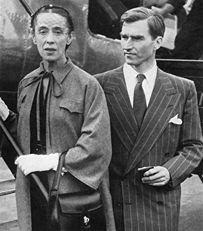 Martha Gallery: Martha Graham and her husband, Erick Hawkins