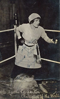 Title Collection: Marthe Carpentier boxer born 1893