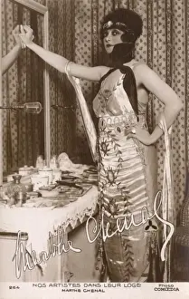 Autographed Prints: Marthe Chenal - French operatic soprano