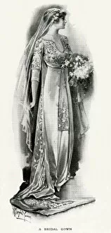 Martial and Armand wedding gown 1912