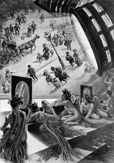 Alien Gallery: Martians watching scenes of life on Earth