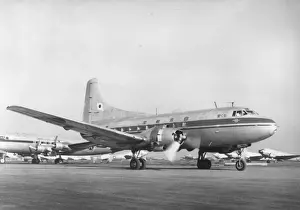 Taxying Prints: Martin 2-0-2 JAL-taxying