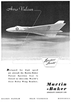 Ejection Prints: Martin-Baker Ejection Seats - Vulcan