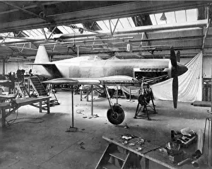 Compton Prints: Martin-Baker MB3 R2492 during manufacture