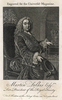 Martin Folkes Antiquary